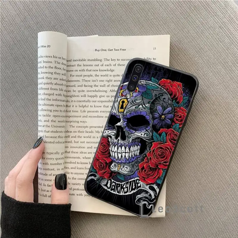 

Grim Reaper Skull Skeleton Luxury Phone Case For Samsung A20 A30 30s A40 A7 2018 J2 J7 prime J4 Plus S5 Note 9 10 Plus