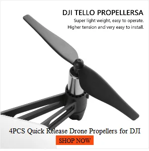 4 шт. быстросъемные пропеллеры для дрона DJI Tello Mini Drone Propeller CCW/CW реквизит запасные части Аксессуары для дрона