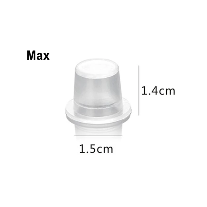 1000 шт./пакет Пластик мануального татуажа бровей чернил для чашка Кепки пигмент