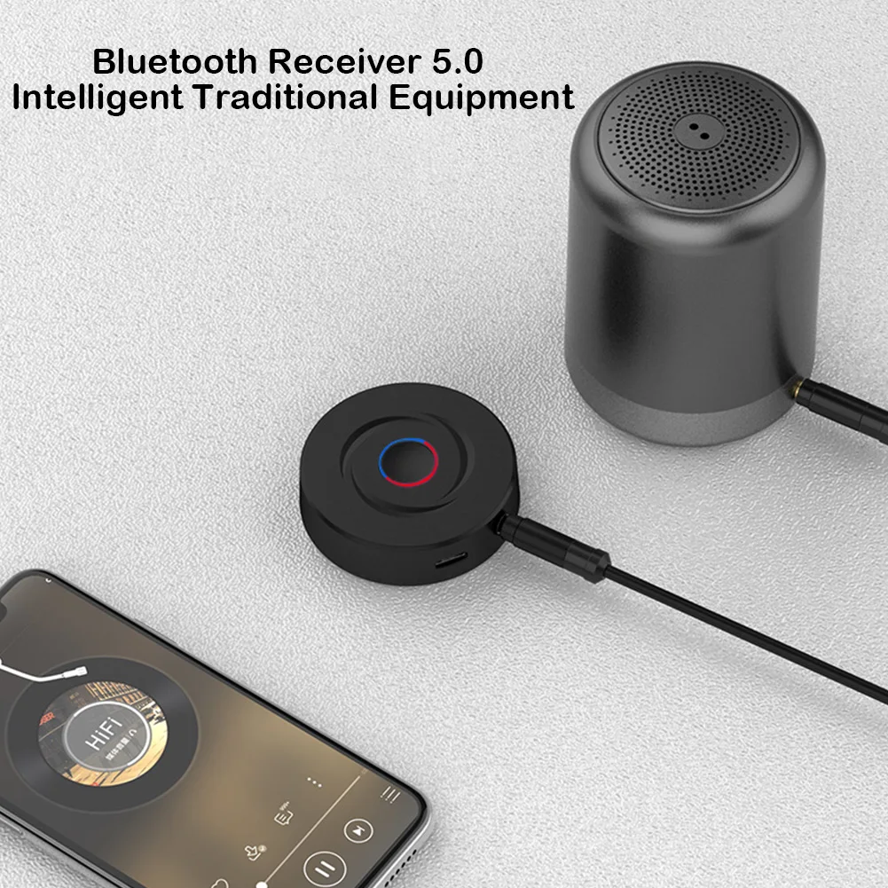 Модный Bluetooth 5 0 аудио передатчик приемник беспроводной Aux адаптер 3 мм разъем для