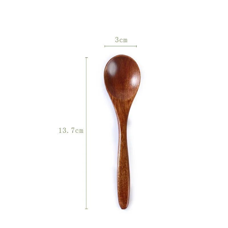 

New Wooden Spoon Bamboo Kitchen Cooking Utensil Tool Soup Teaspoon Catering for Kicthen Korean Spoons Coffee Spoons