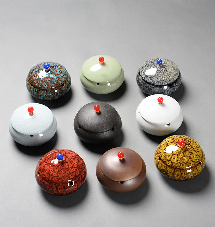 Керамическая пепельница с креативным покрытием защитой от ветра автомобильная