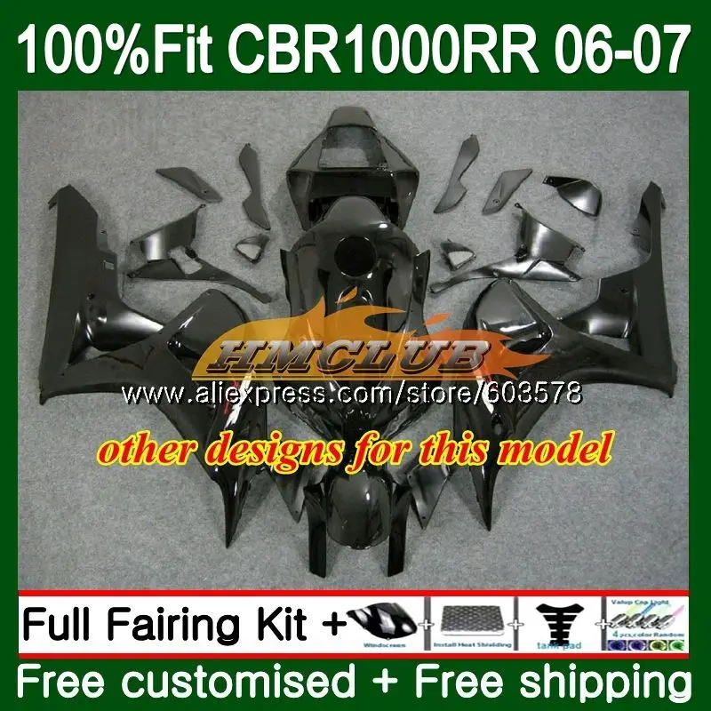 Литья под давлением для HONDA CBR 1000 RR 1000RR 2006 2007 80CL. 42 Боди CBR1000 CBR1000RR 06 07 OEM оранжевые