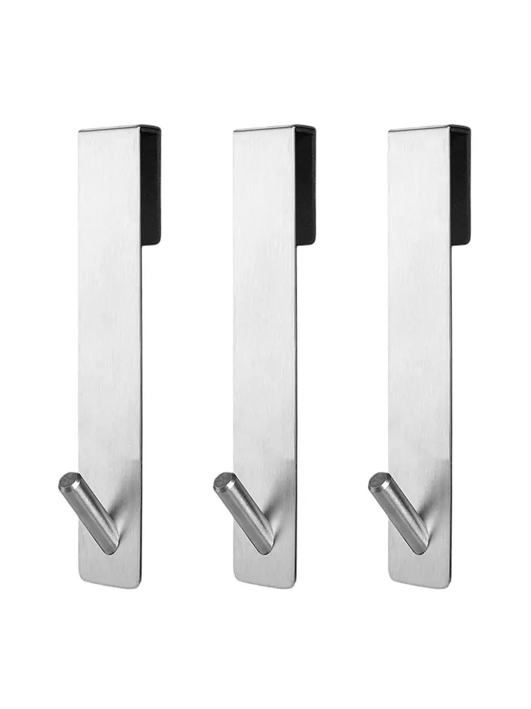 Крючок для двери душа, кухонное хранение, безрамное крепление для полотенца, держатель для ванной комнаты, органайзер для вешалки одежды в доме.