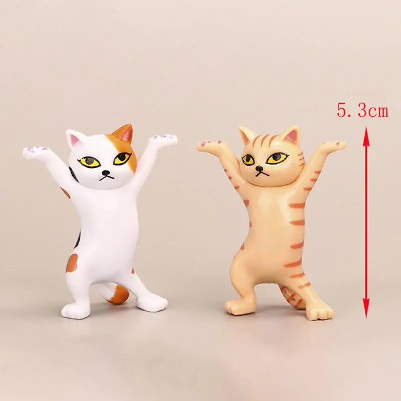

5pcs Lovely Cat Ornaments Creative Student Pen Holder Cat Carrying Coffin Personality Home Decoration Desktop Birthday Cute Gift