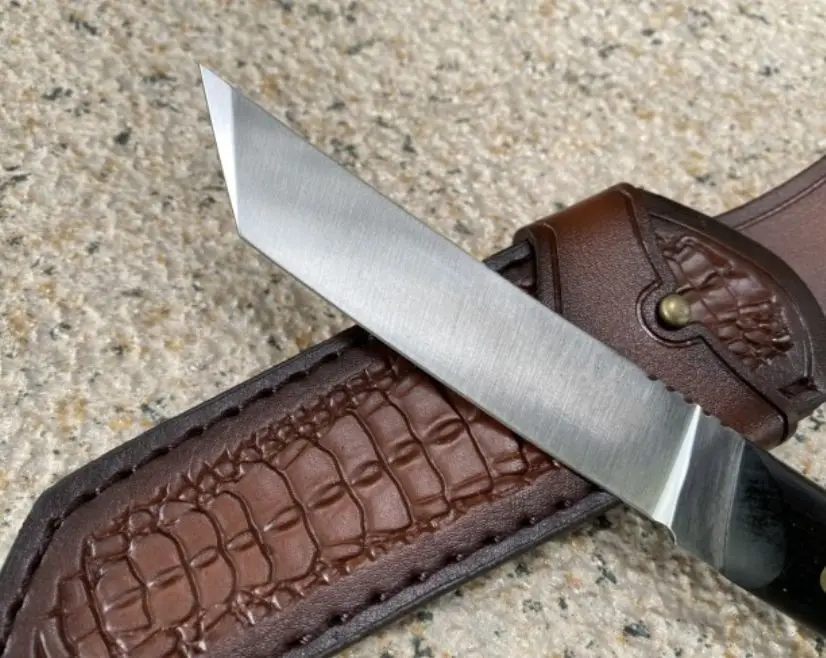 Нож VG10 с прямым фиксированным лезвием скрытого воина тактический карманный