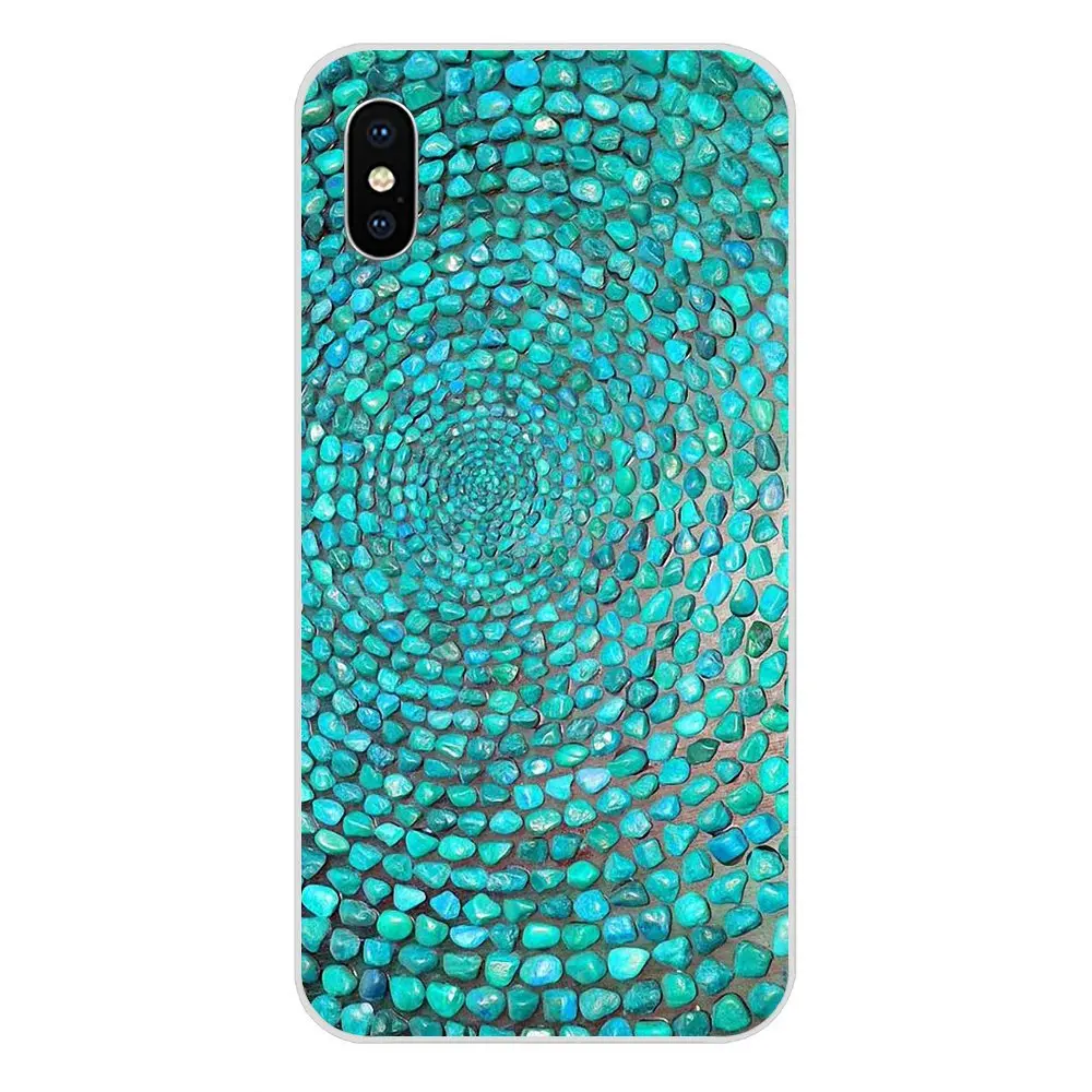 Светло-бирюзовые сверкающие весы для Xiao mi 3 4 4C 4i 5 5s 5X6 6X8 SE Pro Lite A1 Max x 2 Note | Мобильные