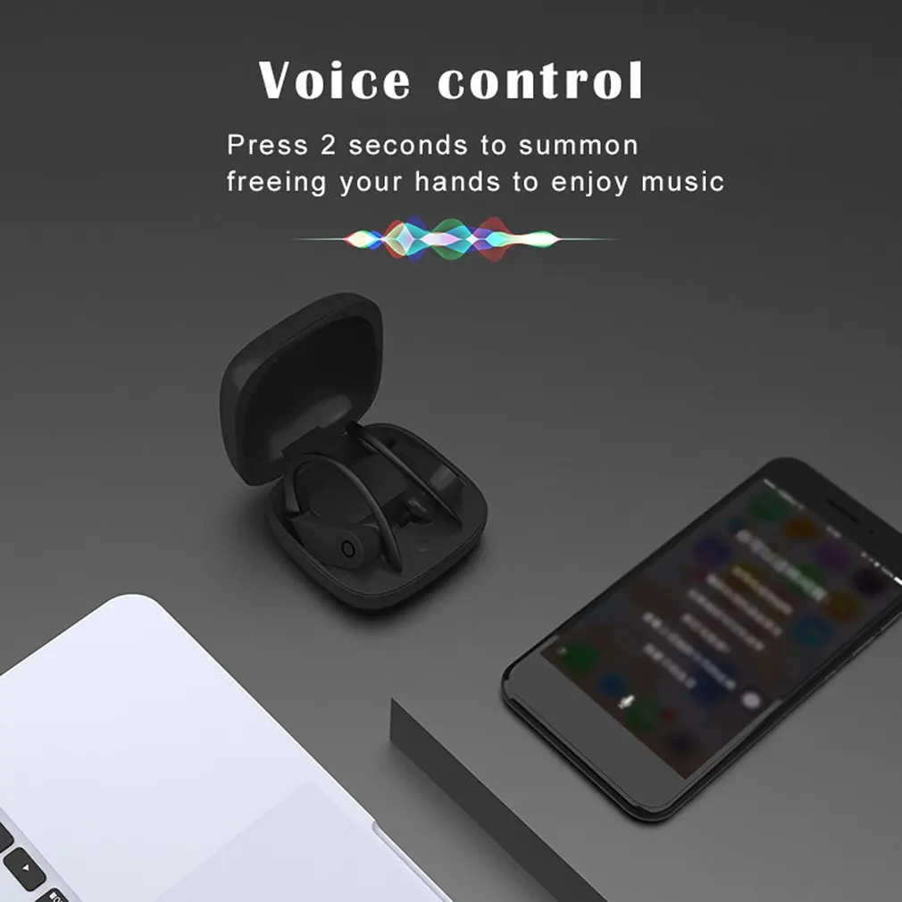 B10 гарнитура Bluetooth 5 0 спортивные наушники с крючком беспроводной зарядной