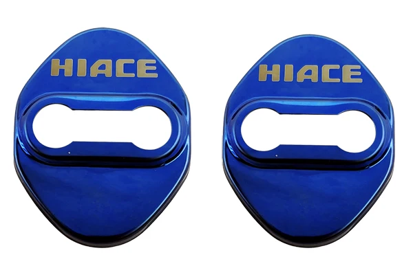 

FLYJ 2 шт., крышка пряжки для дверного замка автомобиля, защелка, антикоррозийная крышка дверного замка, защитная крышка с пряжкой для Toyota Hiace 1999-2019