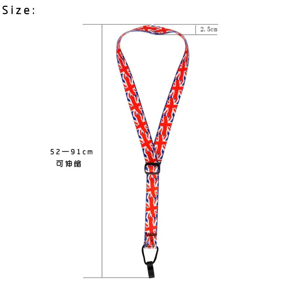 Регулируемый ремень для гитары с национальным флагом IRIN слинг крючком укулеле