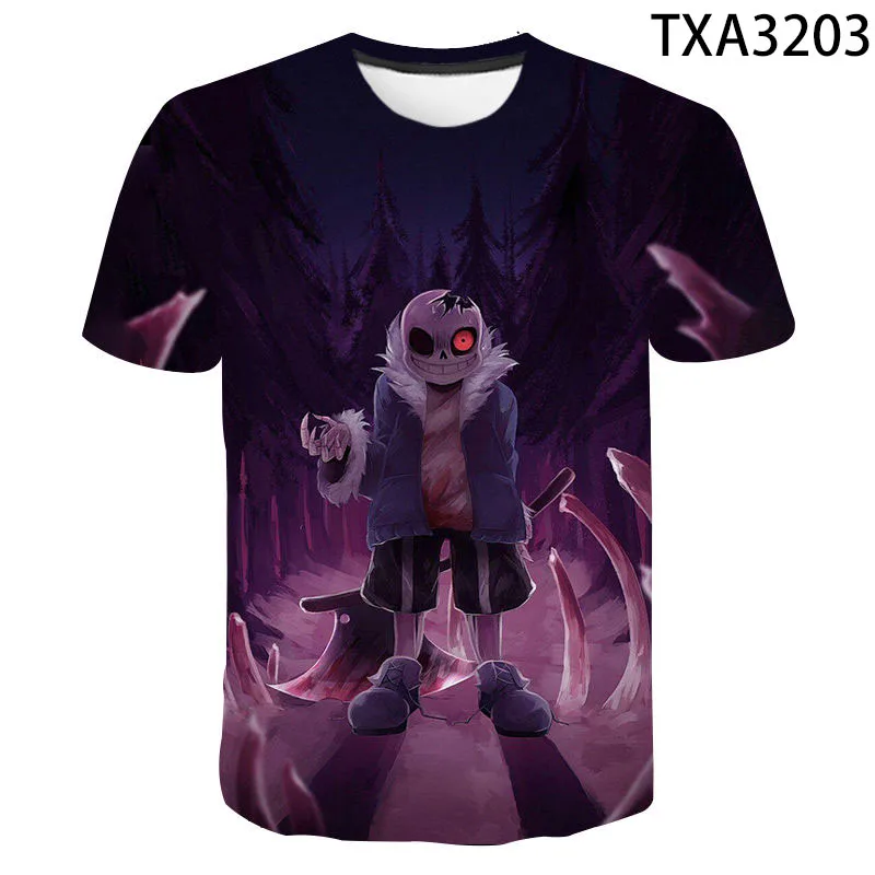 

2020 men's and women's casual short-sleeved fashion T-shirts 3D printing street kids cool trendy hip-hop T-shirts