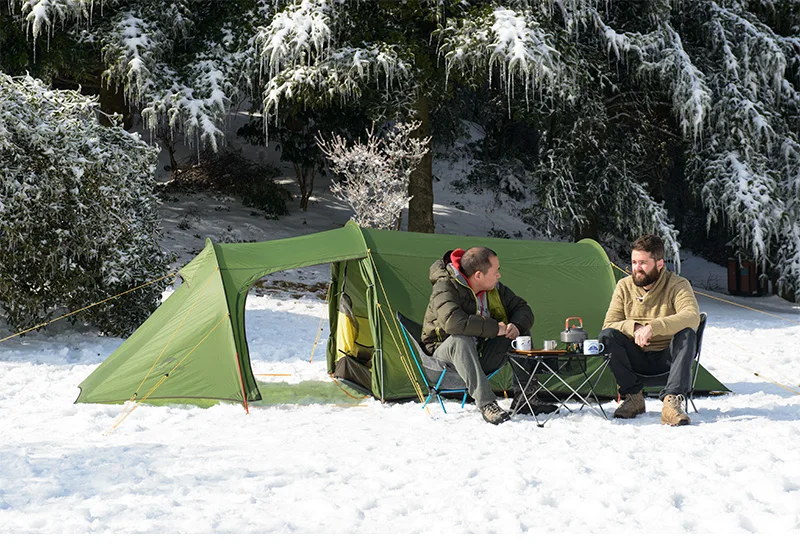 Naturehike Открытый Семейный кемпинговый тент Сверхлегкий Opalus туннель непромокаемый тент большое пространство 3 человека кемпинговая палатка NH17L001-L