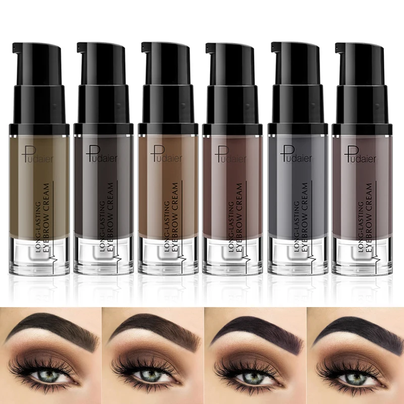

Nature Makeup Eyebrow Gel Lasting Tint Brown Enhancer Eye Brow Wax Dye Cream Waterproof Rapidly Dry Paint Cosmetics TSLM1 New