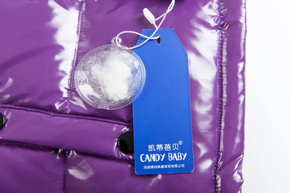 Зимние теплые комплекты одежды с капюшоном и воротником из натурального меха для