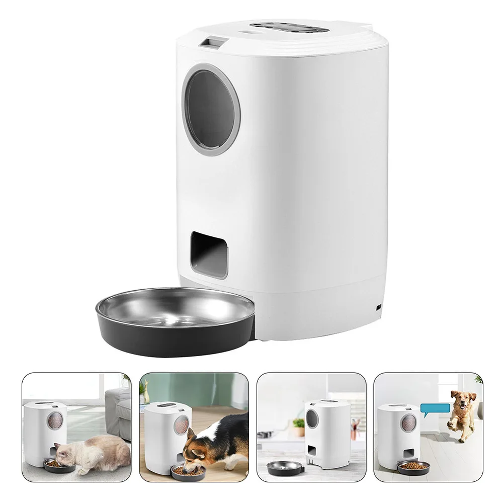 

Feedercat Automatic Bowl Timer Auto Petalarms Distribution Holder Container Timed Plugcontrol Portion Programmable Dispenser Dog
