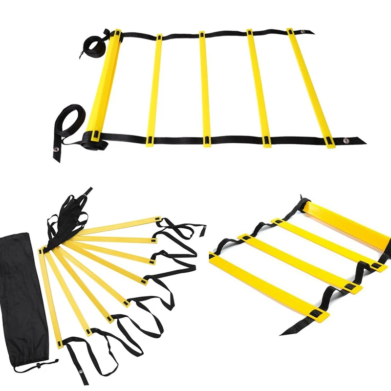 Скорость Ловкость Лестница для прыжков Футбол ловкость тренировок на улице