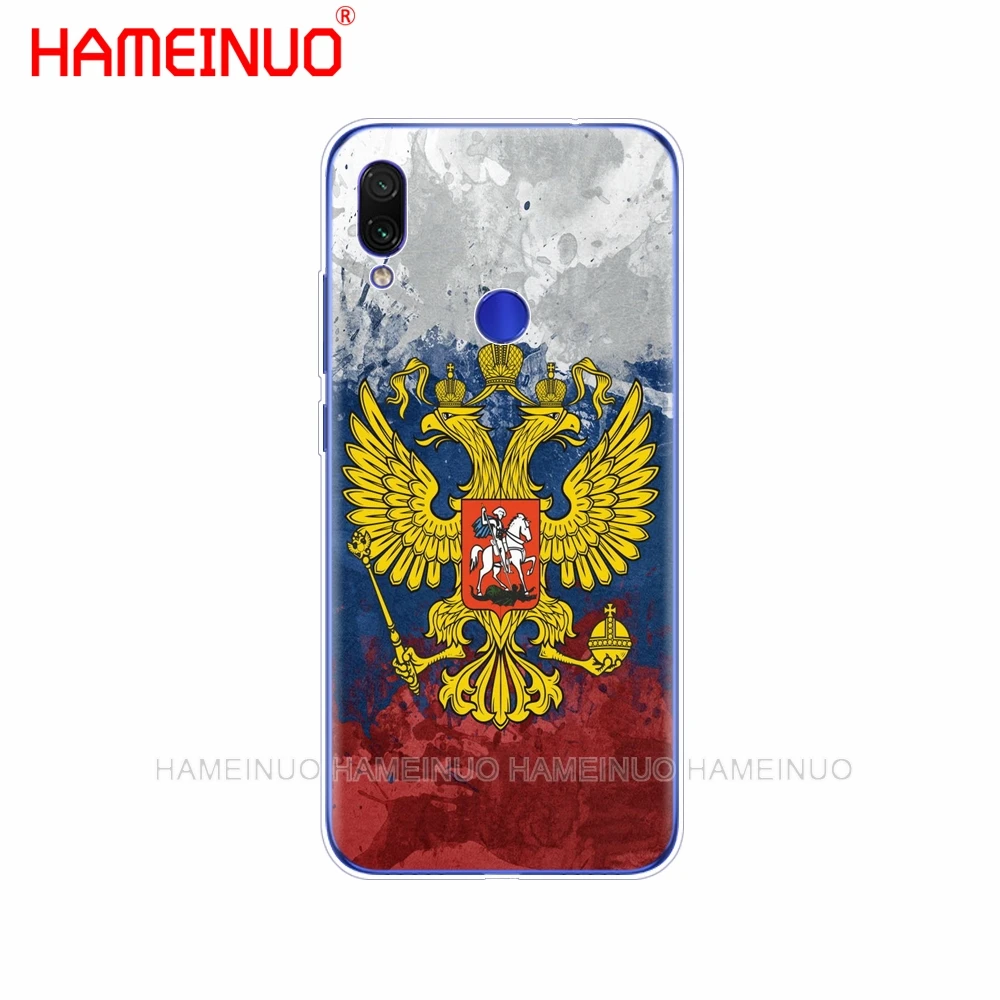 Силиконовый чехол для телефона xiaomi mi 9 SE 9t PRO CC9 A3 Lite redmi NOET 7 7S 7A go k20 pro y3 с российским