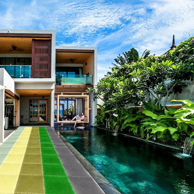 10 шт./лот газон одеяло циновка травы зеленый искусственных газонов ковры