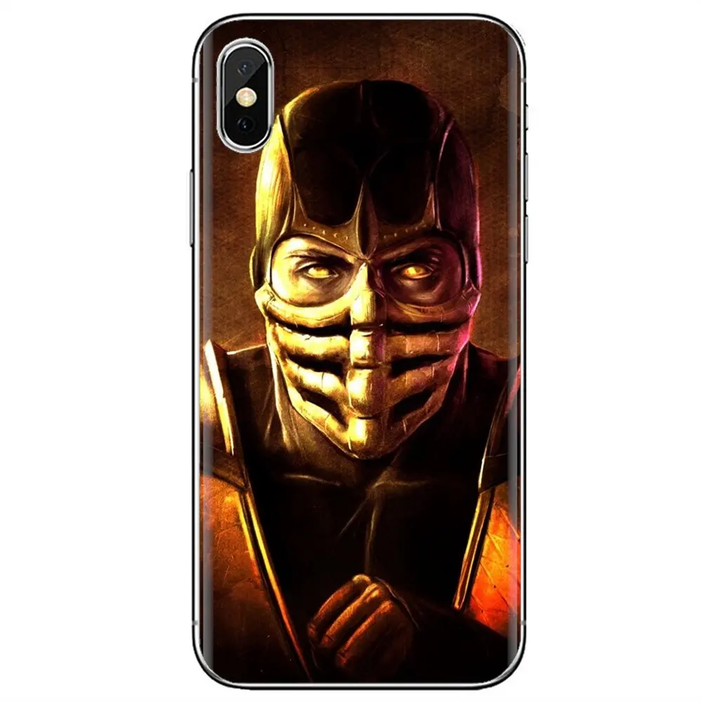 Силиконовый чехол для телефона Mortal kombat x Scorpion Ninja ZTE Blade A520 A512 A452 A602 A5 2019 V6 V7 V8 V9 V10 Lite