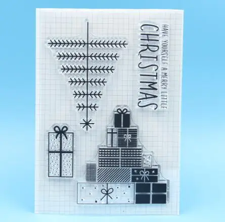 Осенние Blessings/Рождество/Хэллоуин прозрачный значок для DIY Скрапбукинг/изготовление карт C279 - Цвет: 7