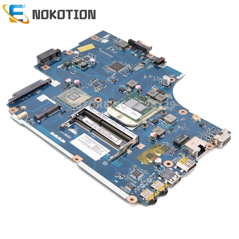 NOKOTION ноутбук материнская плата для Acer 5741 5741ZG материнская плата MBWJU02001 LA-5892P HM55 UMA DDR3 процессор