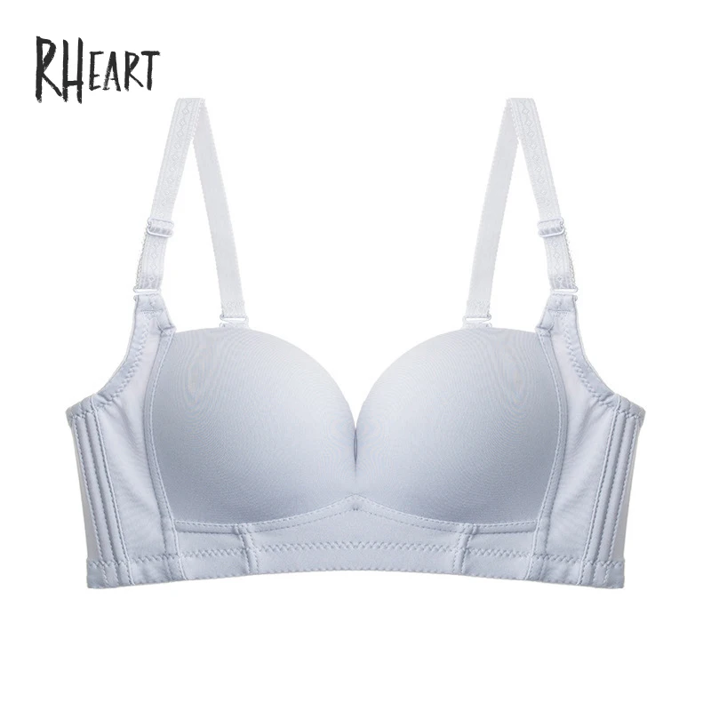 Wasteheart для женщин модные красно-синие Bralette Беспроводной и трусиков комплект