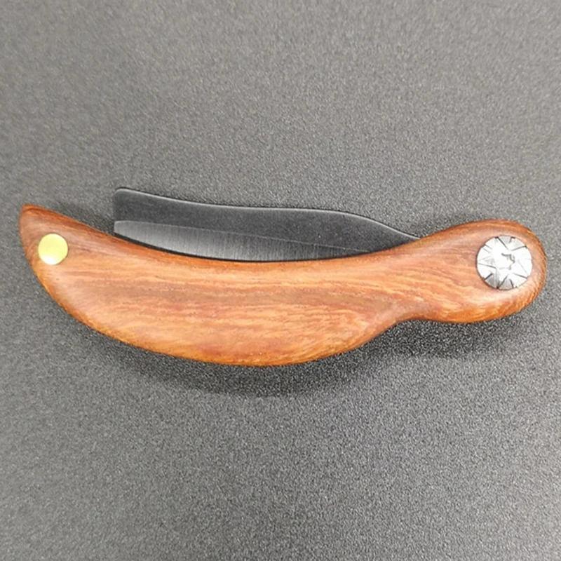 Лучшие предложения мини-бритва с ручкой из красного дерева индивидуальная