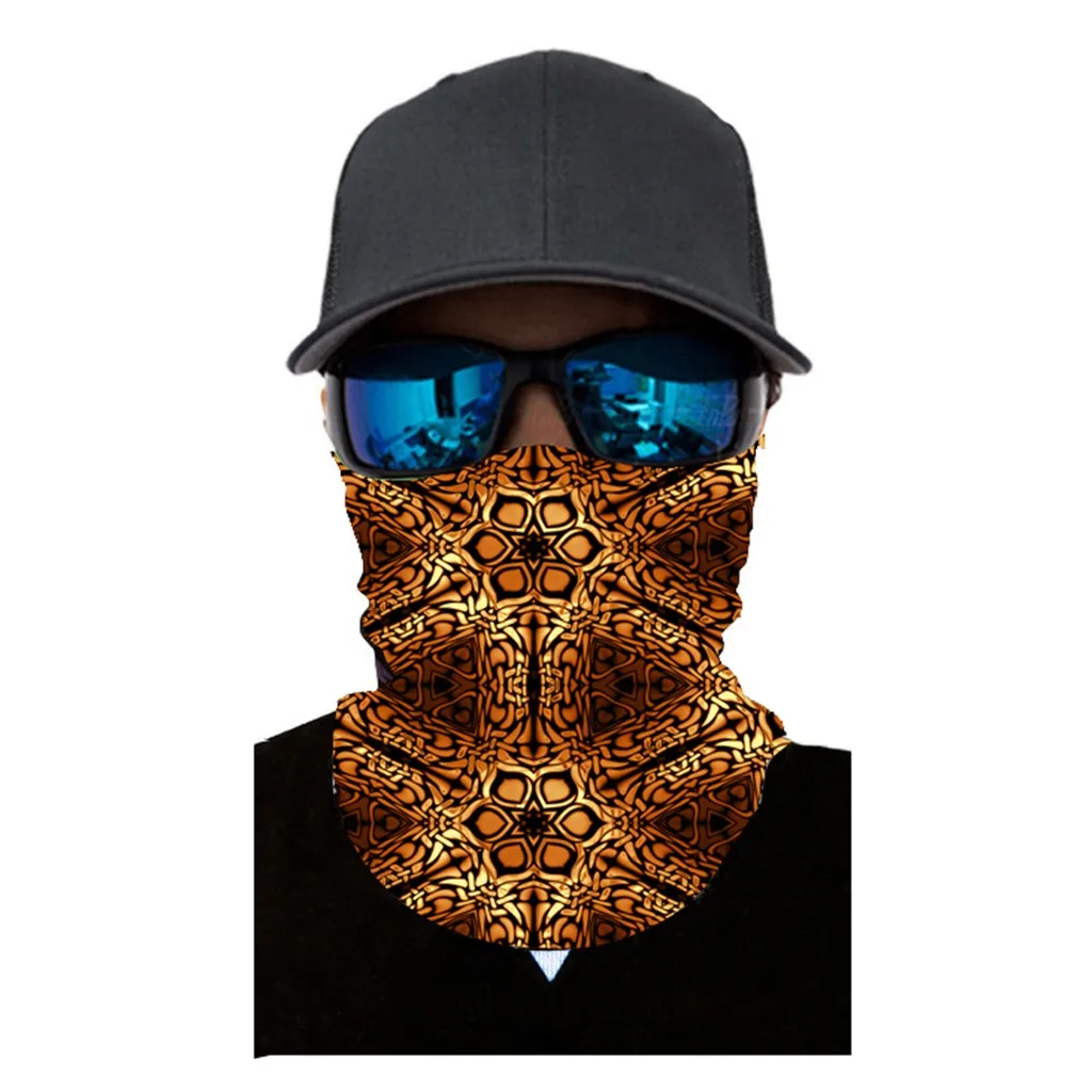 Безшовные уличные унисекс банданы для шеи шарф лица ветрозащитная