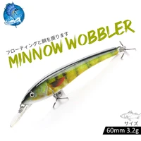 begonia lure minni crankbait minnow fishing lure 6cm 3 2g floating wobblers hard artificial swimbait fishing lure accessories