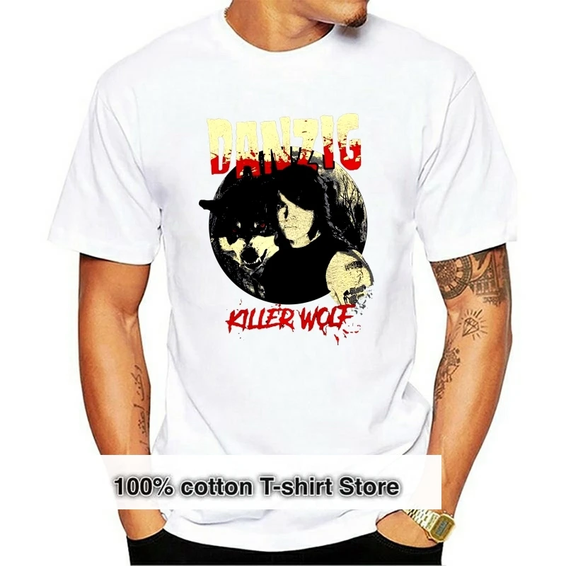 

Danzig Killer Wolf Mens Fashion Tops T Shirt New
