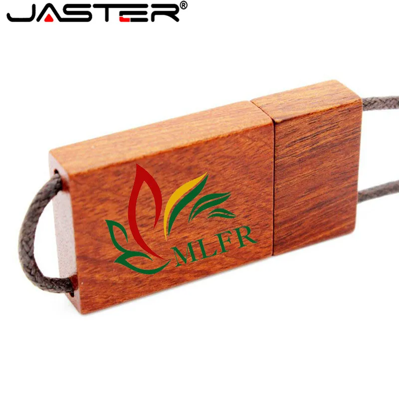 Деревянный USB флеш накопитель JASTER деревянная ручка 4 ГБ 8 128 32 64 Бамбуковая память