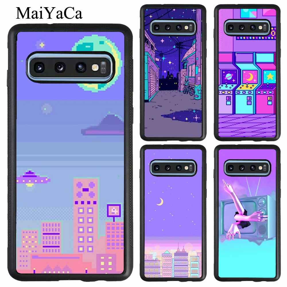 Чехол maiyaca для samsung A50 A70 A10 A30 A40 Примечание 10 9 8 S7 S8 S9 S10 плюс S10e J4 J6 J8 A9 A7 A8|Бамперы| |