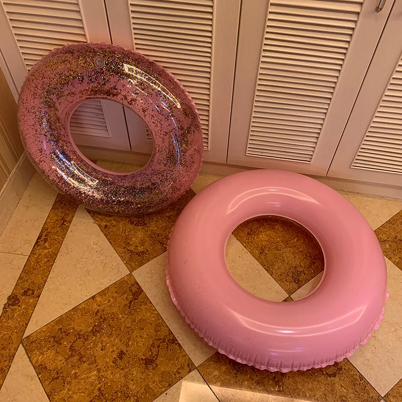 Надувные поплавки для бассейна взрослых и детей пляжные конфеты голографические