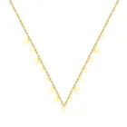 LUXUKISSKIDS подвеска в виде капли воды, ожерелье из нержавеющей стали, ювелирные изделия, женские цепочки, ожерелья, ошейники, аксессуары вечерние, 2020