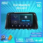 Автомобильный радиоприемник TIEBRO для Mazda 6 3 GL GJ 2012-2017 2DIN Android 10 автомобильный стерео GPS-навигатор автомобильное радио DSP автомобильный мультимедийный плеер IGO