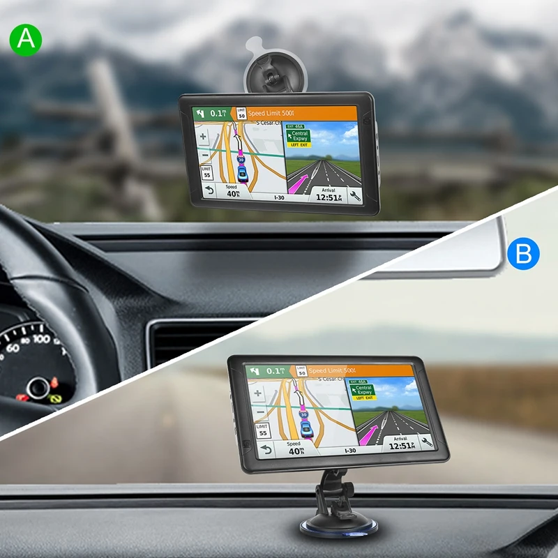 NEW-9 Inch Car Truck GPS SAT NAV Navigation System 8GB Navigator Free Lifetime Maps with Bluetooth | Автомобили и мотоциклы