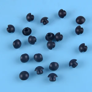 DWCX 20 шт. черный резиновый автомобильный инструмент 2 тонный горизонтальный домкрат гидравлический стержень наполнитель плунжера 8 мм Универсальный