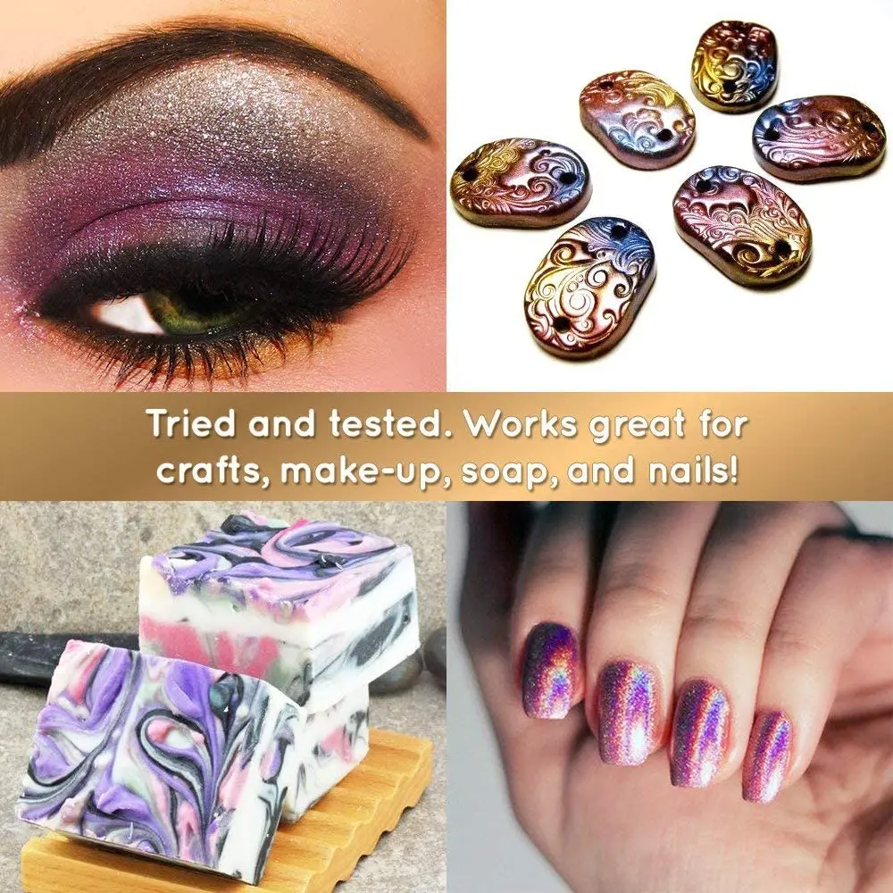 Слюда Порошок блестящий порошок эпоксидная смола краситель жемчужный пигмент