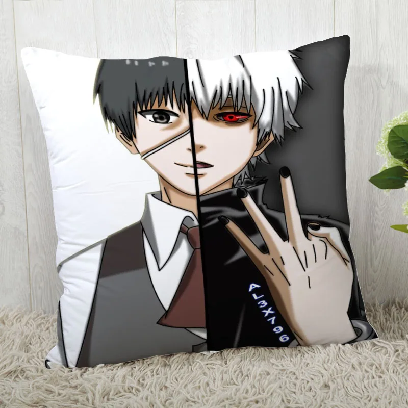 Высокое качество пользовательский аниме Токийский Гуль квадратная Подушка
