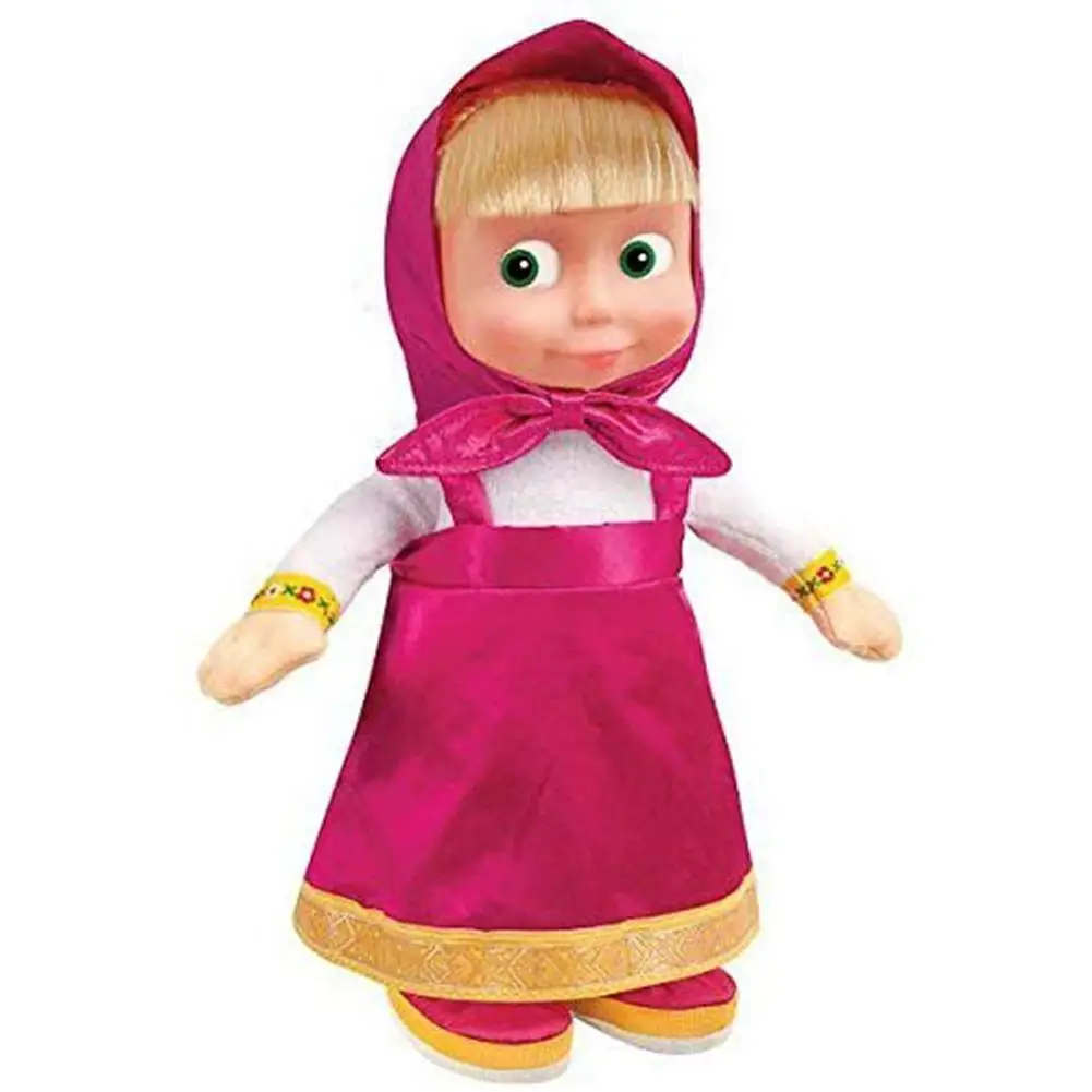 27 см русская марша плюшевая кукла сдавливающая говорящая Поющая умная