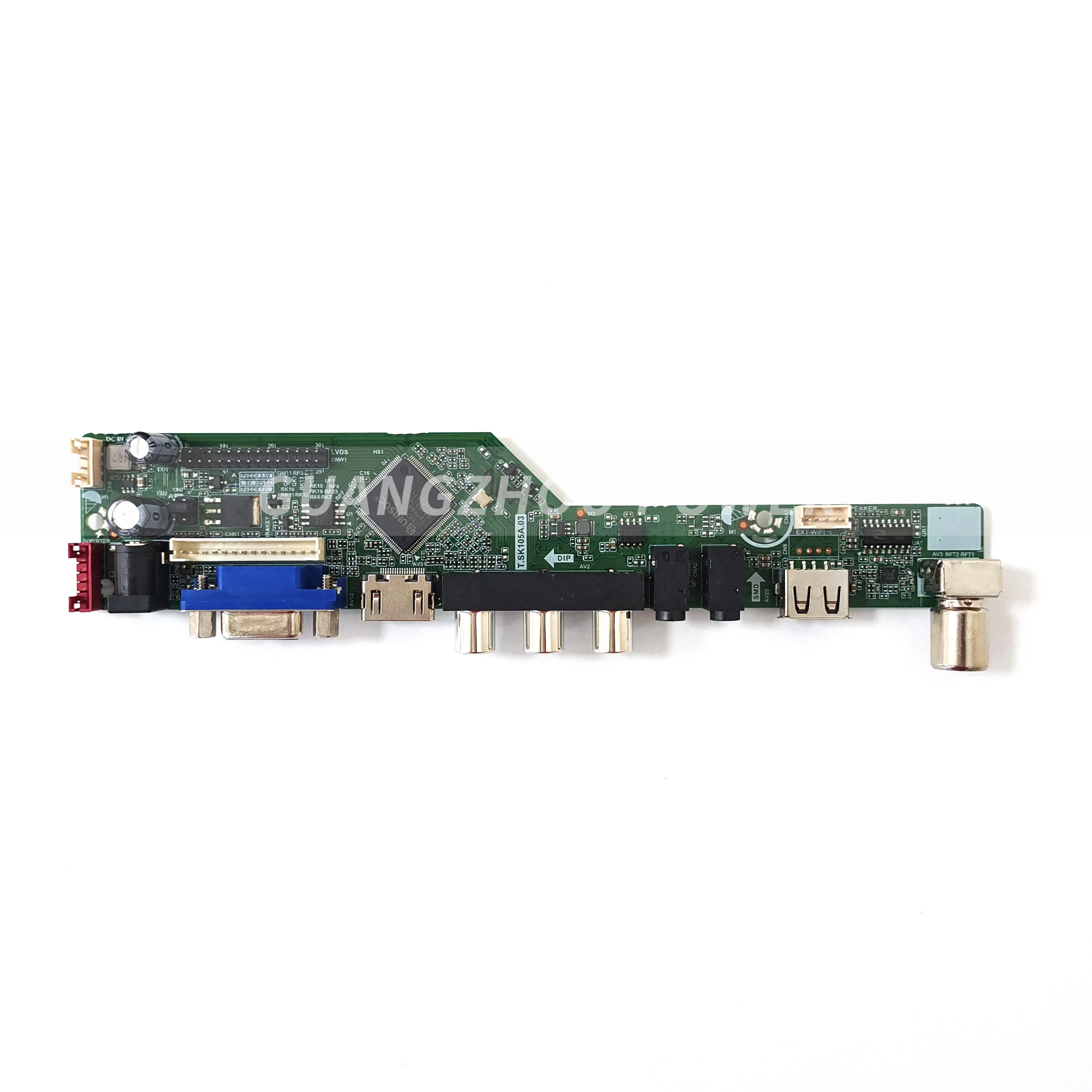 New Control Board Monitor Kit for B140XW01 V.8 V8 TV+HDMI+VGA+AV+USB LCD LED screen Controller Driver | Компьютеры и офис
