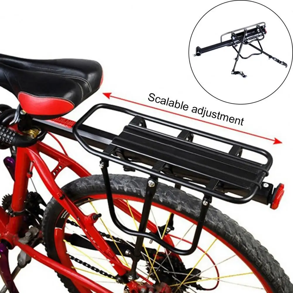

1Set Universal Bicycle Shelf Convenient Aluminum Alloy Bicycle Bracket Bike Rear Shelf for Outdoor Bike Bracket