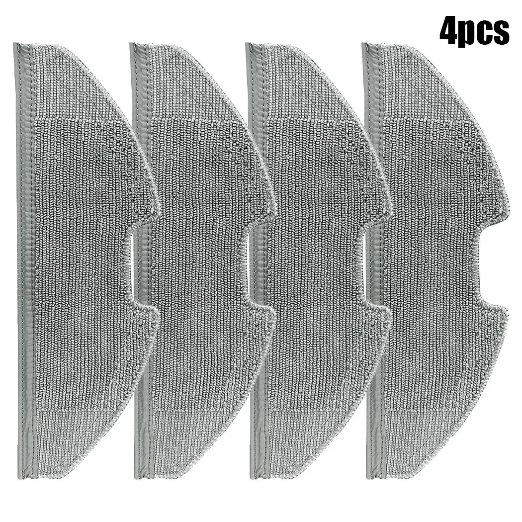

4pcs Replacement Microfiber Mop Cloths For Eufy RoboVac Mop Robot Vacuum Cleaner Accessories Household Cleaning Tool