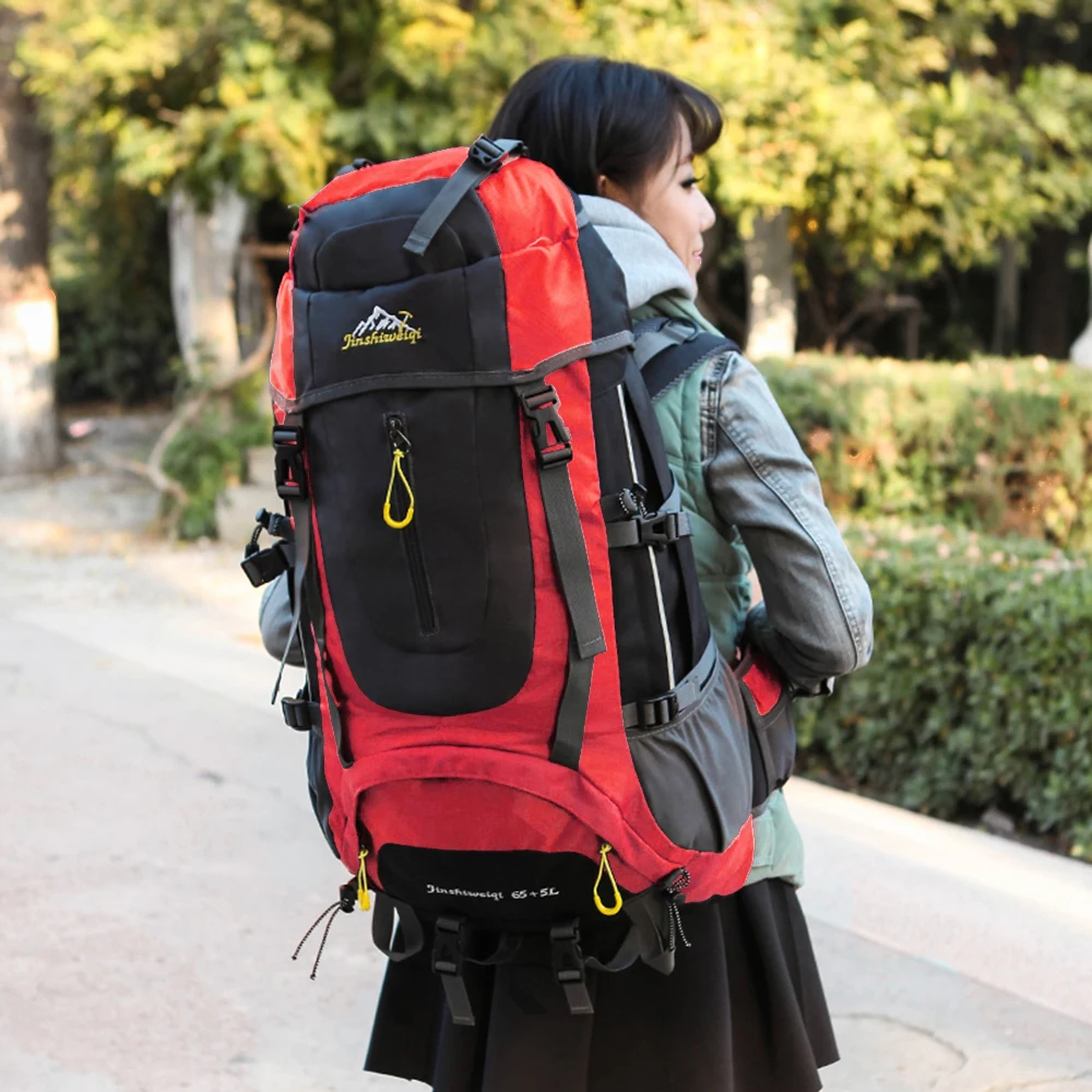 65L+ 5L мужская женская сумка для скалолазания, рюкзак для пеших прогулок, походный Повседневный дорожный рюкзак, тактические Спортивные Сумки