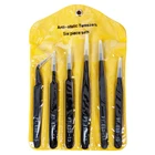 6 шт., антистатические щипцы для пайки из нержавеющей стали