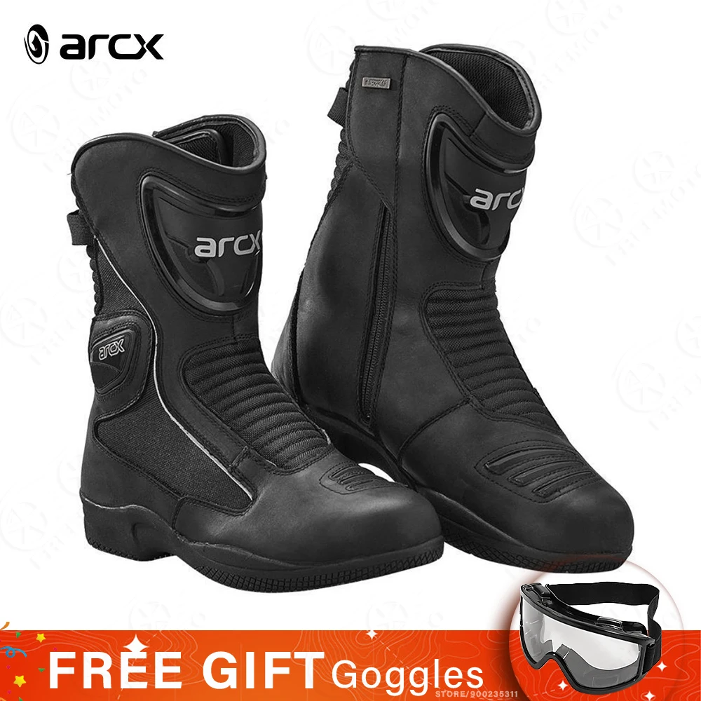 

Мотоциклетные ботинки ARCX, водонепроницаемые, стеганые, унисекс