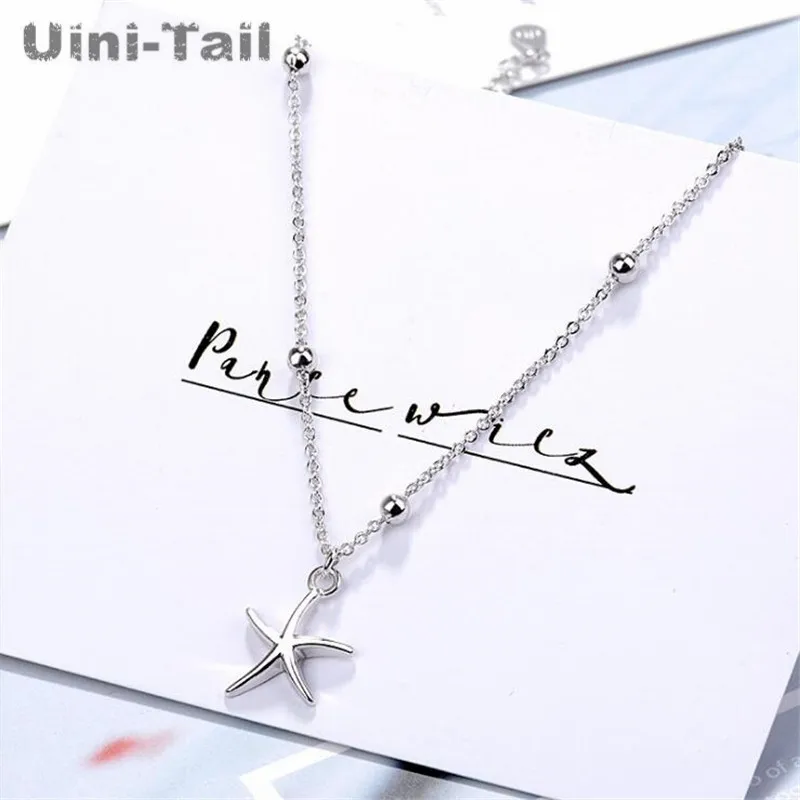 Популярный новый браслет Uini Tail из стерлингового серебра 925 пробы в виде маленькой