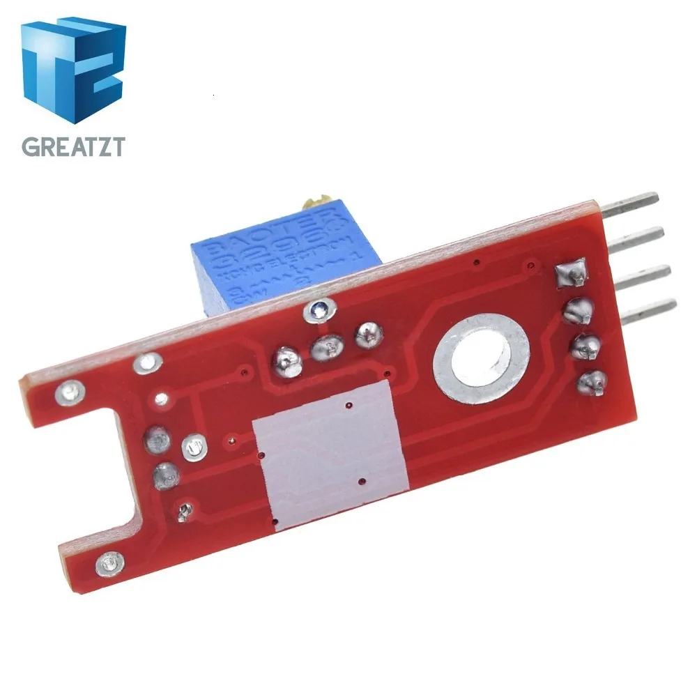 GREATZT умная электроника 4pin KY-024 линейные магнитные переключатели Холла скорость подсчета сенсор модуль для arduino DIY Kit