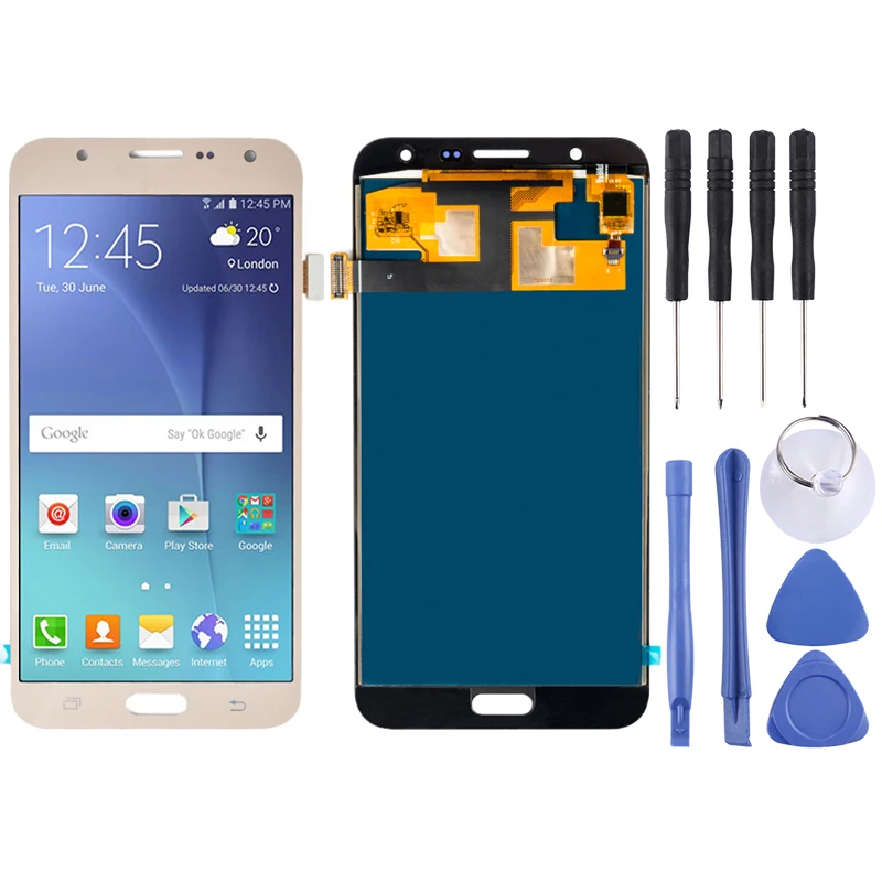 Сменный ЖК-дисплей для Samsung Galaxy J7 / J700 J700M J700M/DS J700T J700P ЖК-экран и дигитайзер в сборе