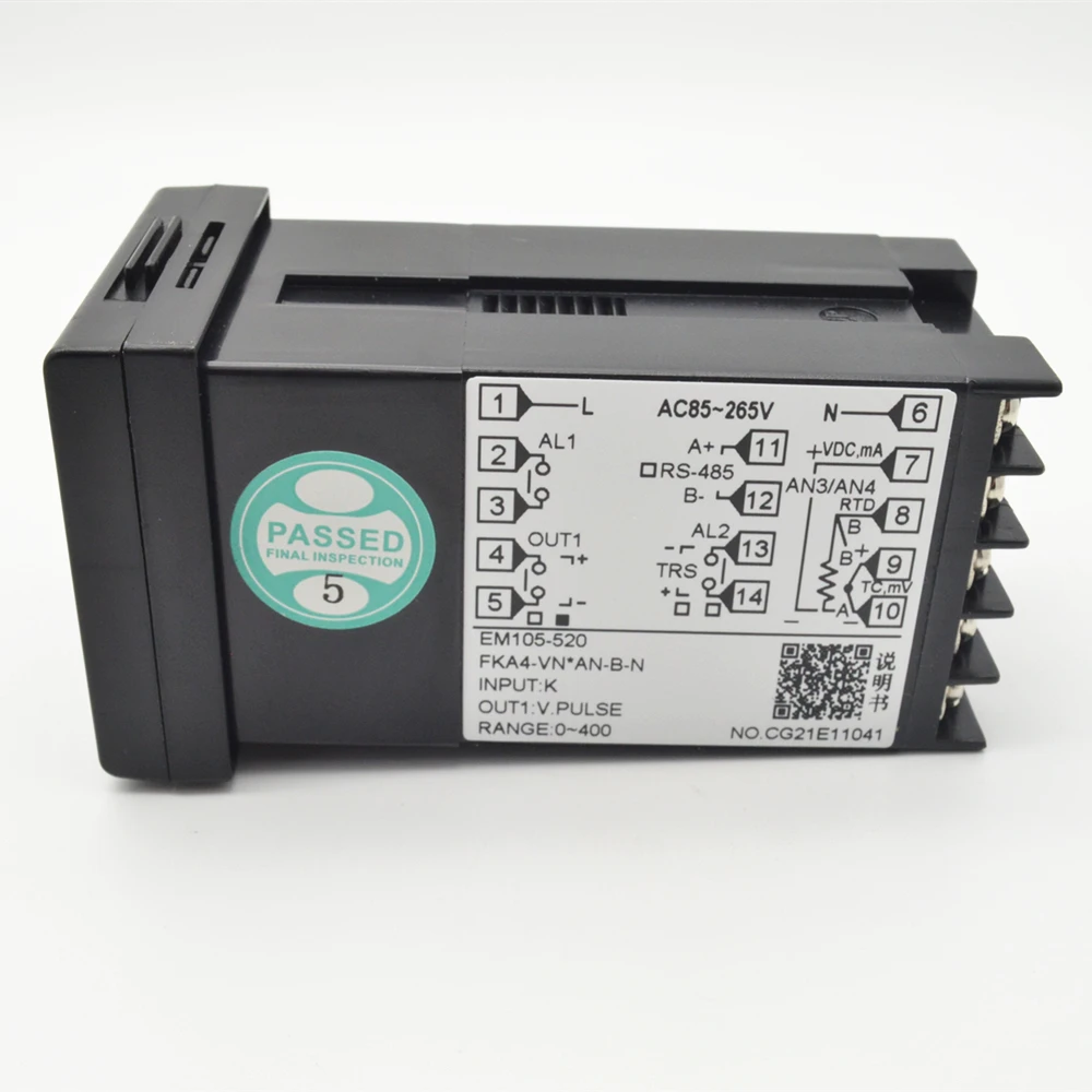 Светодиодный интеллектуальный цифровой ПИД-регулятор температуры TESHOW EM105/TS81E